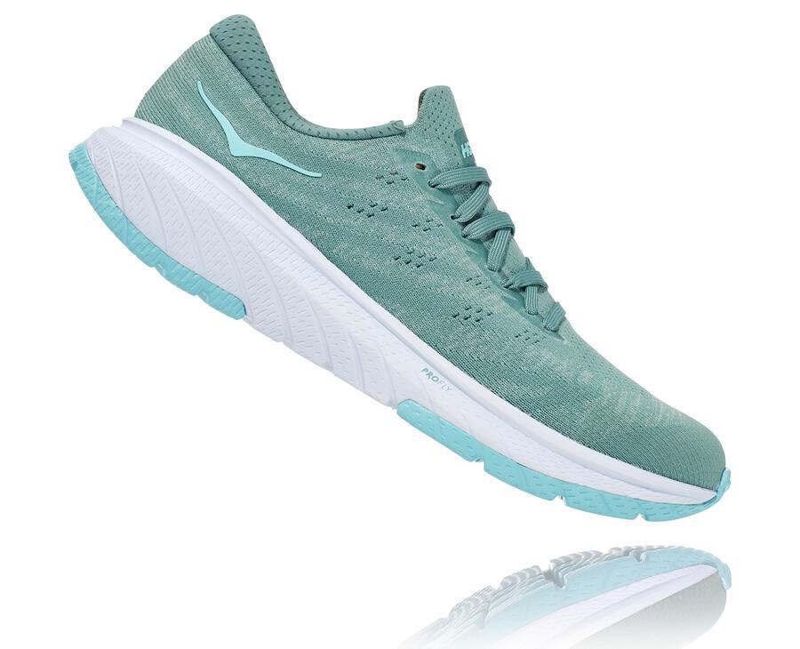 Hoka One One Yürüyüş Ayakkabısı Kadın Mavi/Beyaz - Cavu 3 - HO1980265